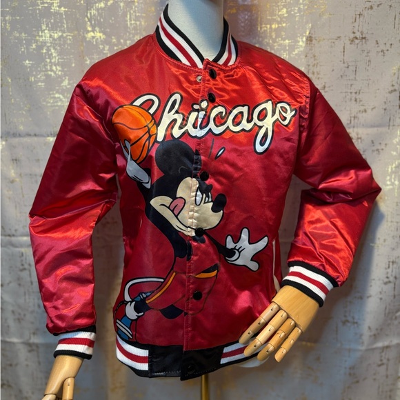 Headgear Classics -Red Mickey Mouse Chicago Jacket - Picture 2 of 9